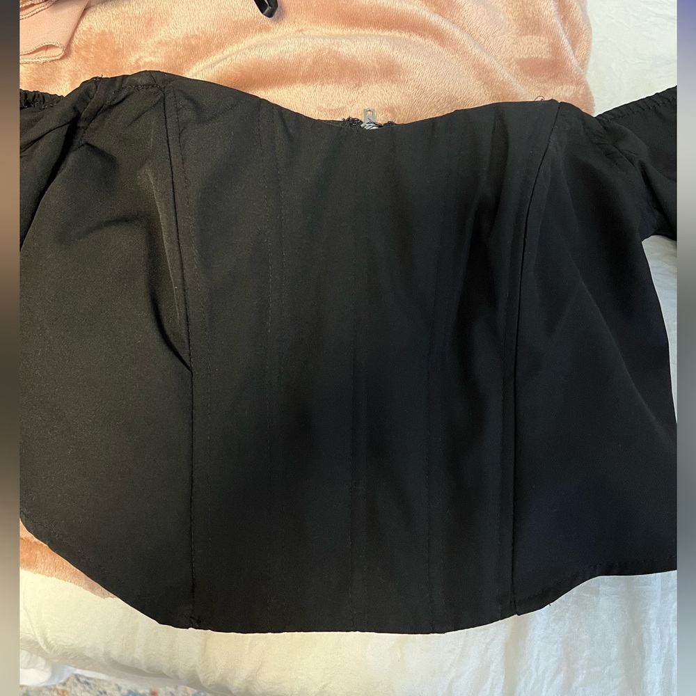 Off the Shoulder Bell Sleeve Top (FashionNova) - Picture 10 of 13
